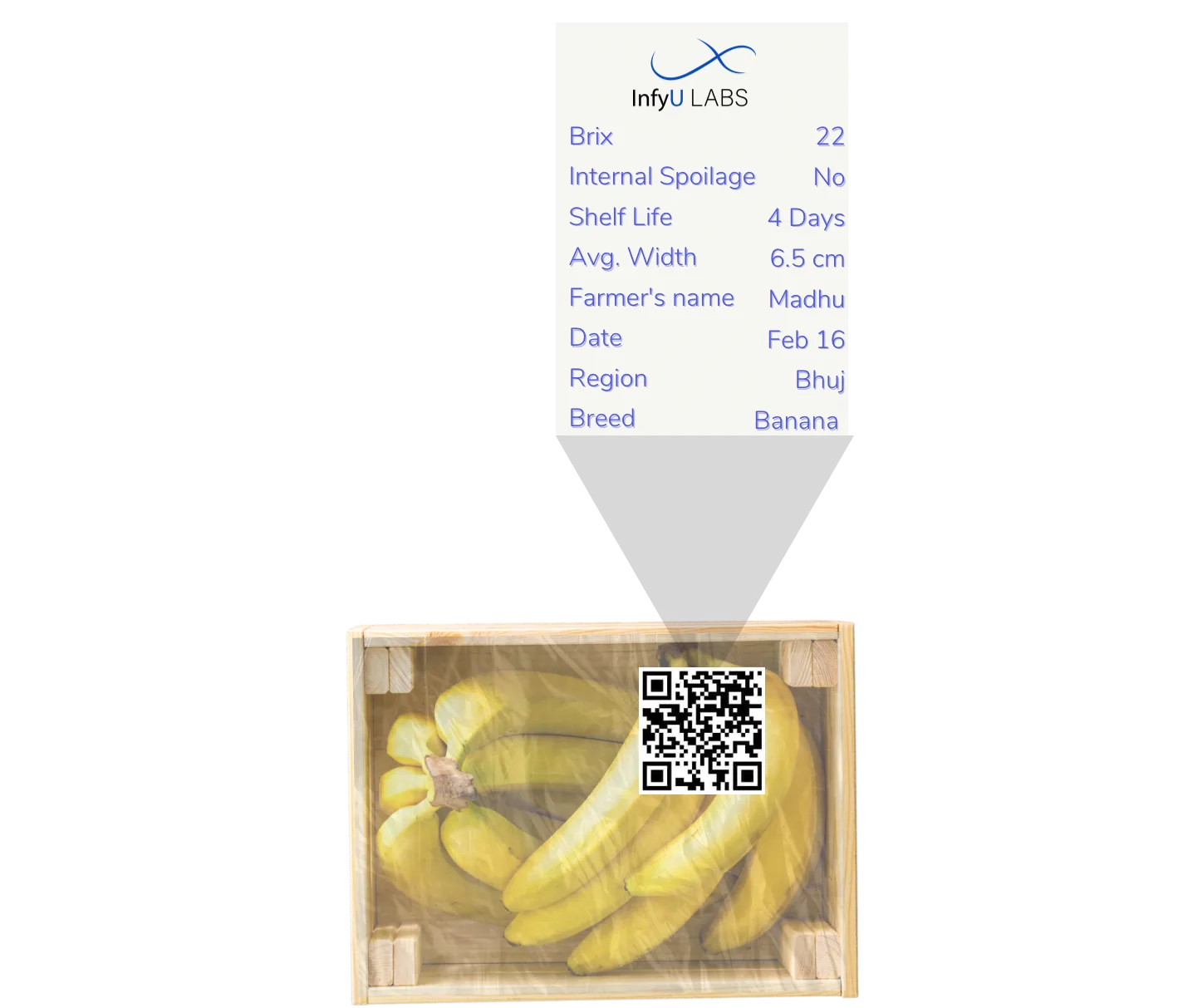 InfyQR quality-based QR stickers